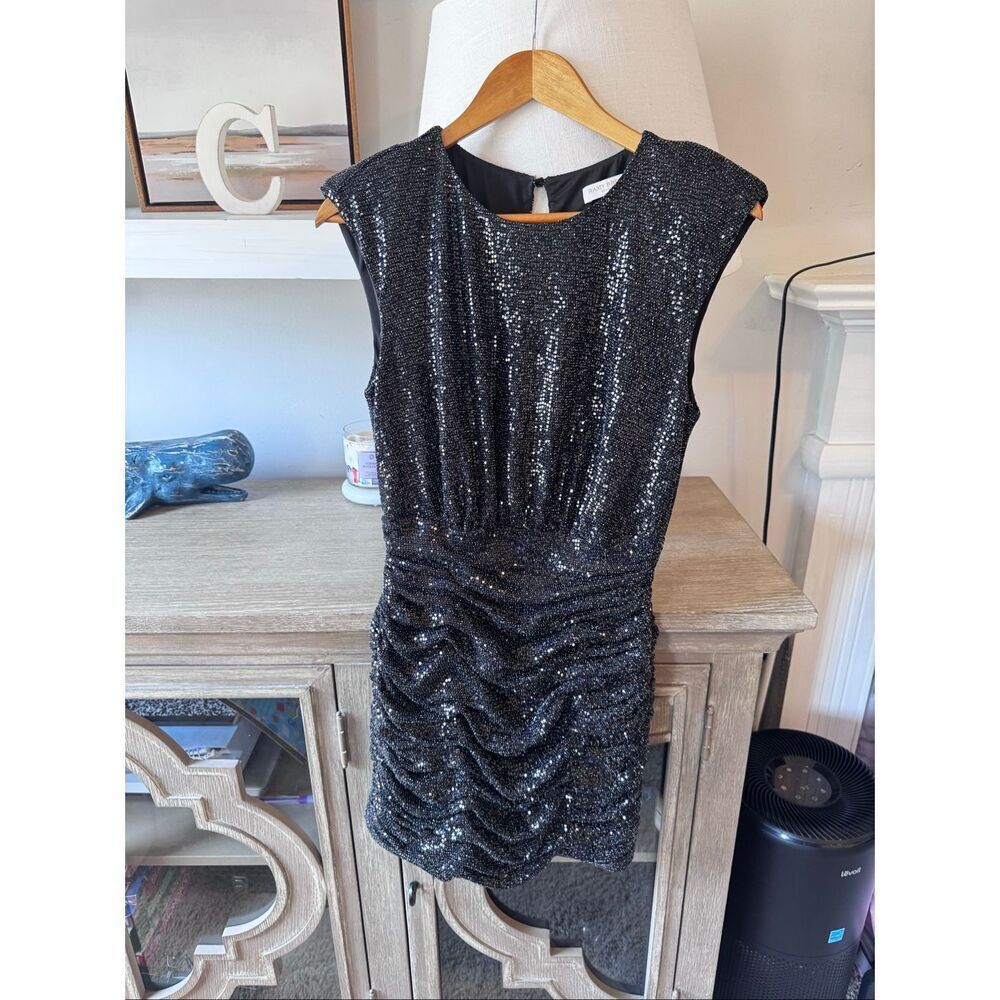 Ramy Brook Danielle Ruched Skirt Mini‎ Dress Size 6